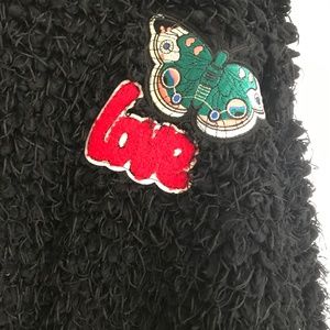 Pullover Fuzzy "Sweatshirt" Paris. Unique